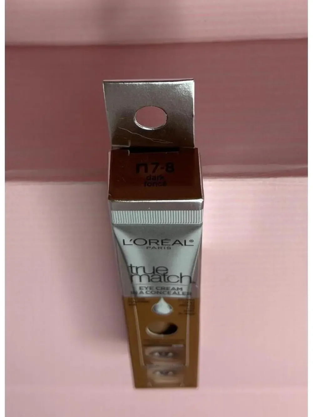 True Match Eye Cream in a Concealer, N7-8 Dark